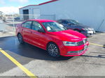 2015 Volkswagen Jetta 1.8t Sport Red vin: 3VWD17AJ5FM219179