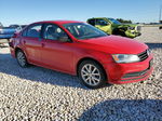 2015 Volkswagen Jetta Se Red vin: 3VWD17AJ5FM235902