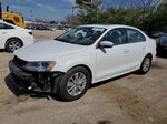 2015 Volkswagen Jetta Se White vin: 3VWD17AJ5FM247838