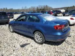 2015 Volkswagen Jetta Se Синий vin: 3VWD17AJ5FM254319