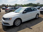 2015 Volkswagen Jetta Se White vin: 3VWD17AJ5FM306368