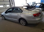 2015 Volkswagen Jetta Se Silver vin: 3VWD17AJ5FM321985