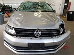 2015 Volkswagen Jetta Se Silver vin: 3VWD17AJ5FM321985