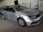 2015 Volkswagen Jetta Se Silver vin: 3VWD17AJ5FM321985