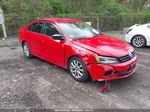 2015 Volkswagen Jetta 1.8t Se Red vin: 3VWD17AJ5FM327186