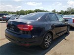 2015 Volkswagen Jetta Se Black vin: 3VWD17AJ5FM350788