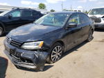 2015 Volkswagen Jetta Se Черный vin: 3VWD17AJ5FM350788