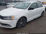 2016 Volkswagen Jetta 1.8t Sport White vin: 3VWD17AJ5GM293087