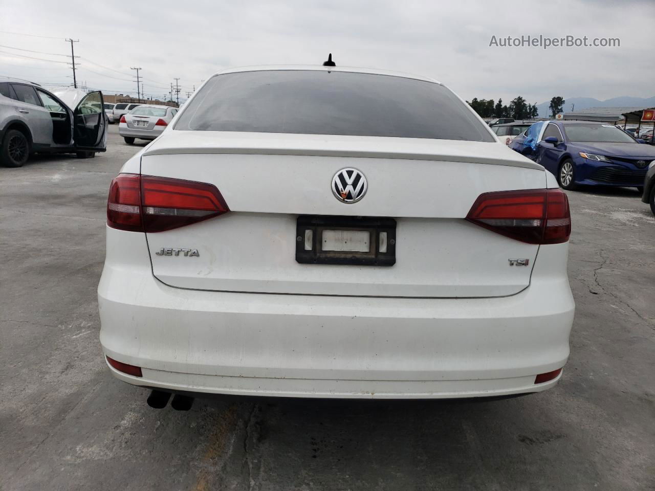 2016 Volkswagen Jetta Sport Белый vin: 3VWD17AJ5GM328419