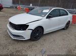 2018 Volkswagen Jetta 1.8t Se Sport White vin: 3VWD17AJ5JM237965