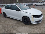 2018 Volkswagen Jetta 1.8t Se Sport White vin: 3VWD17AJ5JM237965