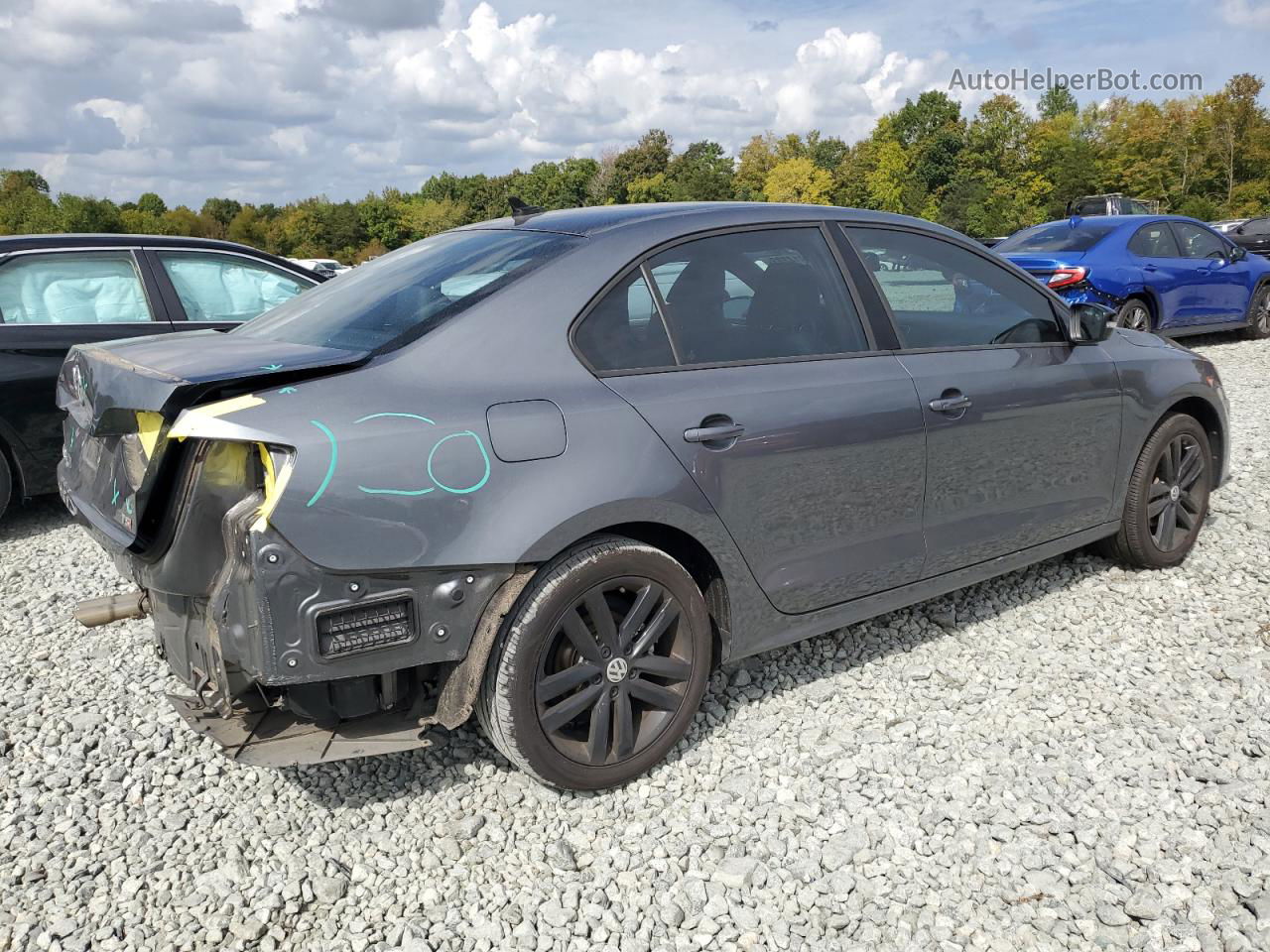 2018 Volkswagen Jetta Sport Charcoal vin: 3VWD17AJ5JM243037