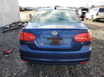 2014 Volkswagen Jetta Se Синий vin: 3VWD17AJ6EM221392