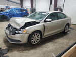 2014 Volkswagen Jetta Se Beige vin: 3VWD17AJ6EM273461