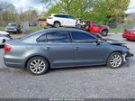 2014 Volkswagen Jetta 1.8t Se Gray vin: 3VWD17AJ6EM296559