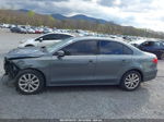 2014 Volkswagen Jetta 1.8t Se Gray vin: 3VWD17AJ6EM296559