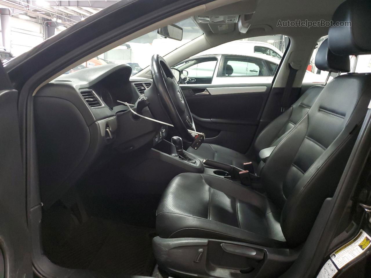 2014 Volkswagen Jetta Se Черный vin: 3VWD17AJ6EM304448