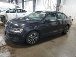 2014 Volkswagen Jetta Se Black vin: 3VWD17AJ6EM304448