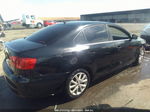 2014 Volkswagen Jetta Sedan Se Black vin: 3VWD17AJ6EM382843