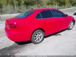 2014 Volkswagen Jetta Sedan Se Red vin: 3VWD17AJ6EM430695