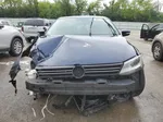 2014 Volkswagen Jetta Se Синий vin: 3VWD17AJ6EM442409