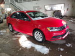 2015 Volkswagen Jetta Se Red vin: 3VWD17AJ6FM236802