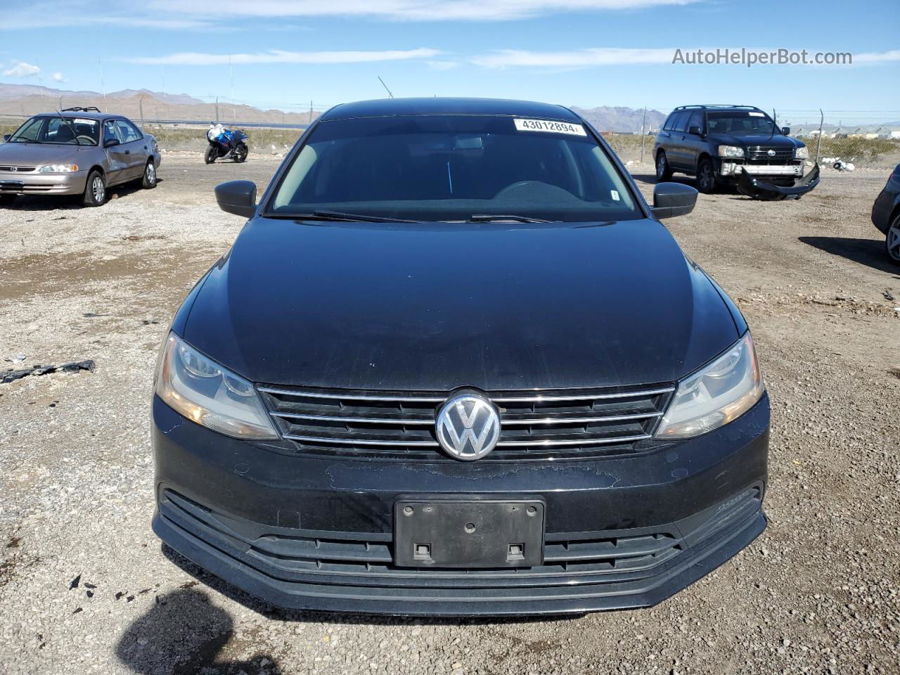 2015 Volkswagen Jetta Se Черный vin: 3VWD17AJ6FM242423