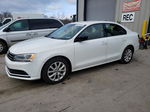 2015 Volkswagen Jetta Se White vin: 3VWD17AJ6FM300580