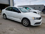 2015 Volkswagen Jetta Se White vin: 3VWD17AJ6FM300580