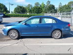 2015 Volkswagen Jetta 1.8t Se Синий vin: 3VWD17AJ6FM349682