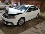 2015 Volkswagen Jetta Se White vin: 3VWD17AJ6FM401022