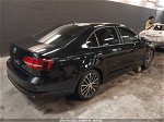 2016 Volkswagen Jetta 1.8t Sport Black vin: 3VWD17AJ6GM253567