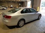 2014 Volkswagen Jetta Se Silver vin: 3VWD17AJ7EM297526