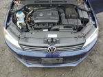 2014 Volkswagen Jetta Se Blue vin: 3VWD17AJ7EM326457