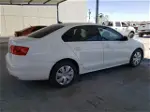 2014 Volkswagen Jetta Se White vin: 3VWD17AJ7EM365209