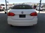 2014 Volkswagen Jetta Se White vin: 3VWD17AJ7EM365209