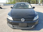 2014 Volkswagen Jetta Se Black vin: 3VWD17AJ7EM376422