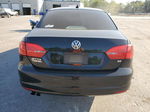 2014 Volkswagen Jetta Se Black vin: 3VWD17AJ7EM376422