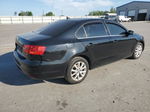 2014 Volkswagen Jetta Se Black vin: 3VWD17AJ7EM376422