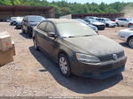 2014 Volkswagen Jetta 1.8t Se Black vin: 3VWD17AJ7EM402419