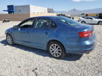 2015 Volkswagen Jetta Se Blue vin: 3VWD17AJ7FM240227