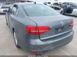 2015 Volkswagen Jetta 1.8t Se Gray vin: 3VWD17AJ7FM257870