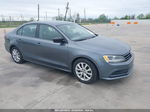 2015 Volkswagen Jetta 1.8t Se Gray vin: 3VWD17AJ7FM257870