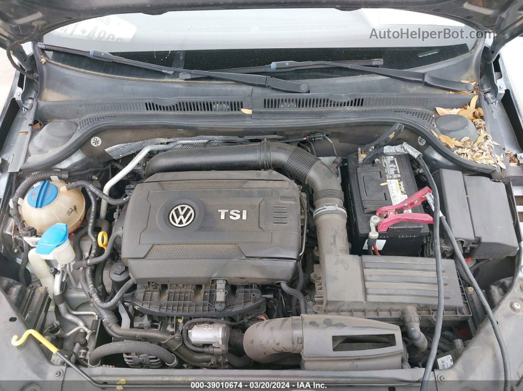 2015 Volkswagen Jetta 1.8t Se Gray vin: 3VWD17AJ7FM257870