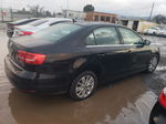 2015 Volkswagen Jetta Se Black vin: 3VWD17AJ7FM273941