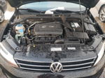 2015 Volkswagen Jetta Se Черный vin: 3VWD17AJ7FM273941