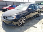 2015 Volkswagen Jetta Se Черный vin: 3VWD17AJ7FM299391