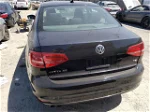 2015 Volkswagen Jetta Se Black vin: 3VWD17AJ7FM299391