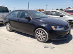 2015 Volkswagen Jetta Se Black vin: 3VWD17AJ7FM299391