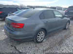 2015 Volkswagen Jetta 1.8t Se Gray vin: 3VWD17AJ7FM319719